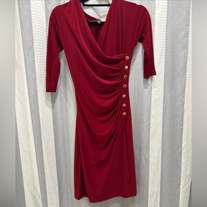 Lauren Ralph Lauren Ruched Sheath Dress